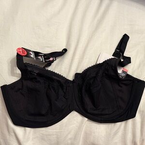 Lilyette by Bali Black Minimizer Underwire Bra